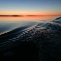 Sunrise over the Apostle Islands, Lake Superior