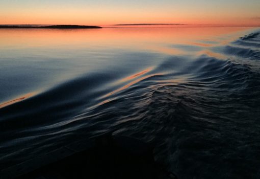 Sunrise over the Apostle Islands, Lake Superior